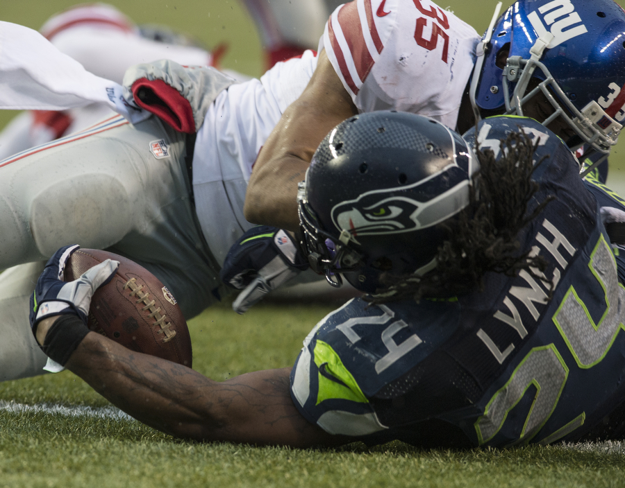 Scenes from the Seahawks v. Giants on Sunday, Nov. 9, 2014 at Century Link Field.